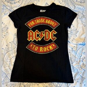AC/DC Shirt Large W